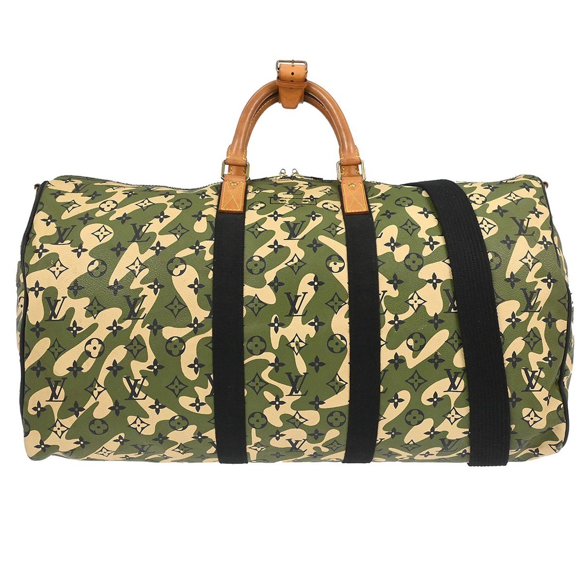 Louis Vuitton Monogramouflage Keepall Bandouliere 55 M95774 MB2038