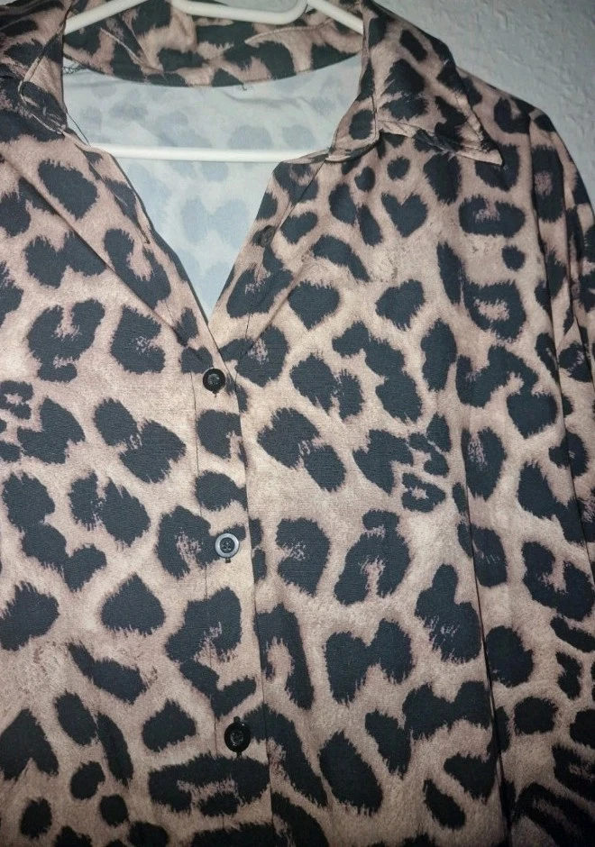 Leoparden BLUSE - Bild 3 von 3