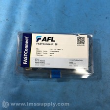 AFL FAST-SC-SMAU-6 Pack of 6 SC/APC Singlemode Connectors FNFP