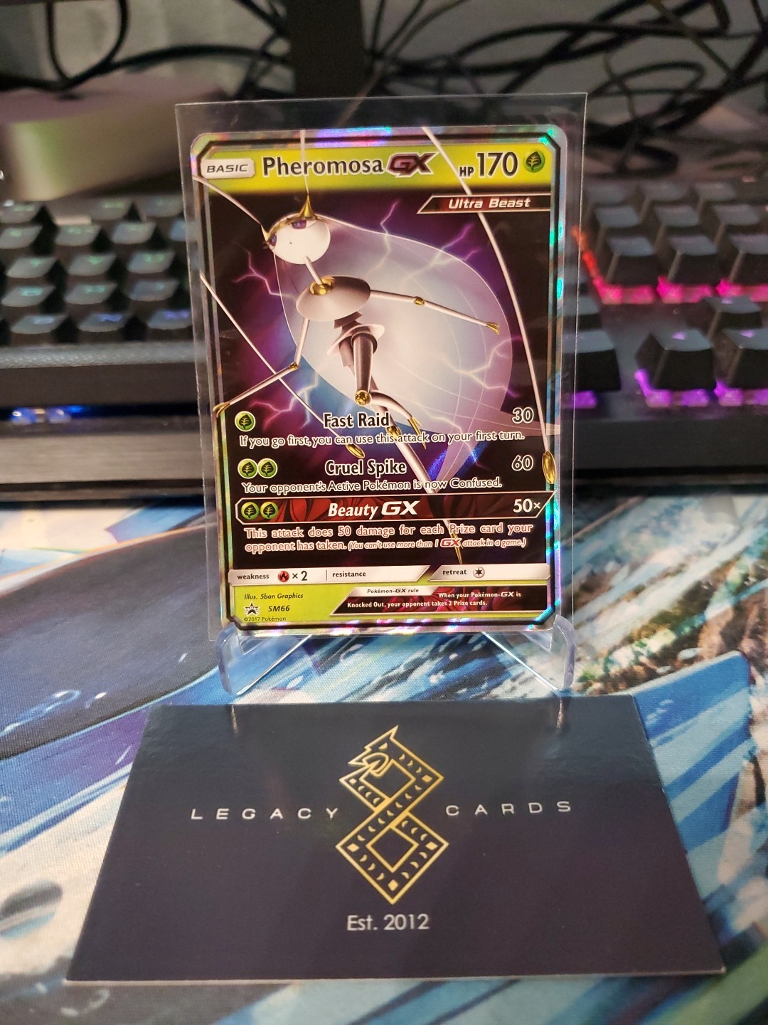 Pheromosa GX SM66 - S&M: Ultra Beasts GX Premium Collection - Pokémon TCG (NM)
