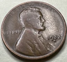 1932-D 1C BN Lincoln Cent Wheat Penny 2768X