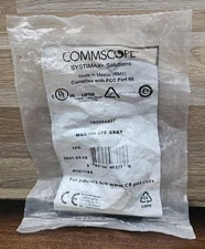 Commscope MGS600-270 Gray Outlet Jack, Keystone  760092437