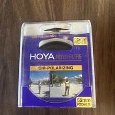 Vintage Hoya 52mm PL-CIR Filter-Filtre, Circular Polarizer Polarizing