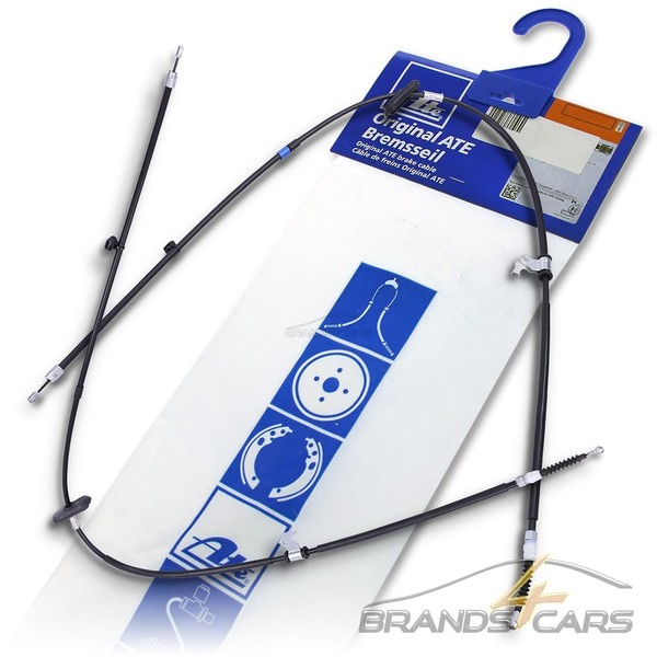 ATE 2X Handbremsseil Hinten Links+Rechts FÜR Chevrolet Cruze Opel Astra J-image