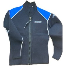 Solar energy titanium Wetsuit size ML UK40,EU50,, Front Zip Black long Sleeve.