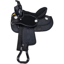 King Series Synthetic Barrel Saddle Pkg