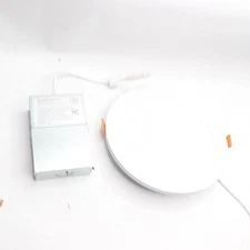 Canless Downlight 900-Lumens 5CCT Integrated Jbox Matte White