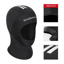 Wetsuit Hood 3mm Thermal Neoprene Diving Hood Wetsuit Hat Cap with Flow Vent