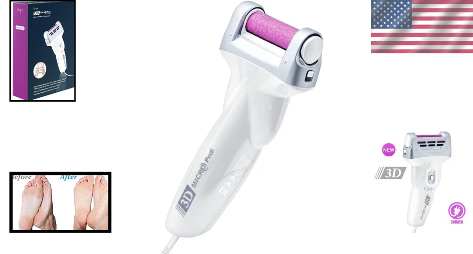 Micro-Pedi 3D Power Callus Remover Xtreme rodillo grueso Foto 2 de 4