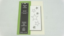 2015 Poppystamps Steel Craft Die Stitched Star Cutouts 1308