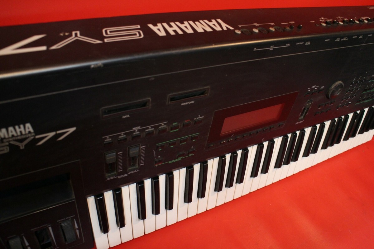 YAMAHA SY77 デジタルシンセサイザー ※訳あり品 Yamaha SY77 Vintage Keyboard Synthesizer for sale online | eBay