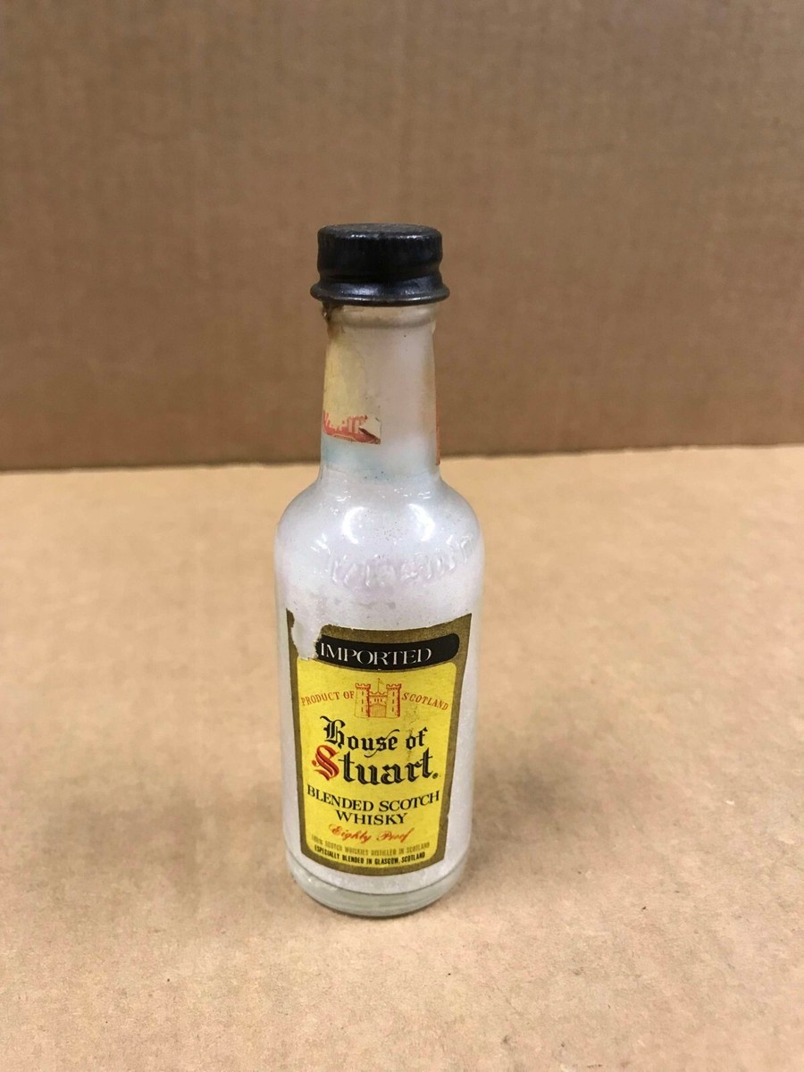 Vintage House Of Stuart Blended Scotch Whisky Empty Mini Bottle | eBay