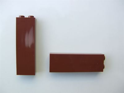 – 4223303 Parts /& Pieces 5 x Lego brown profile bricks size 1x2