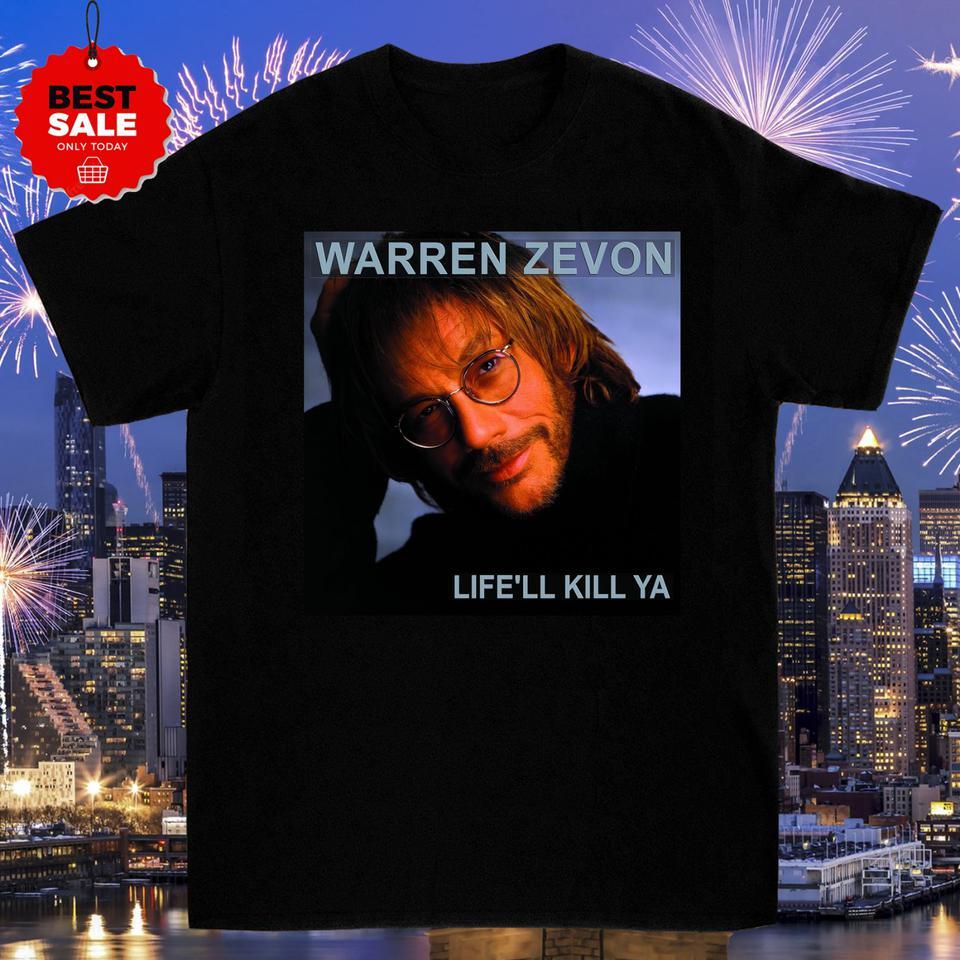 Jackson Browne Warren Zevon Buffet Tシャツ Jackson Browne Tour 86 vintage t shirt Rock Band Concert