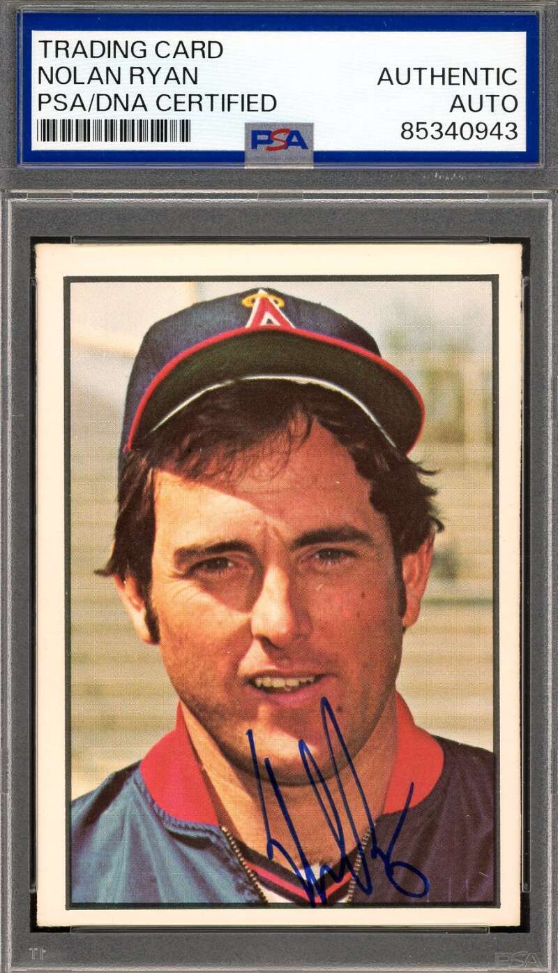 Nolan Ryan PSA DNA Signed 1978 SSPC Autograph