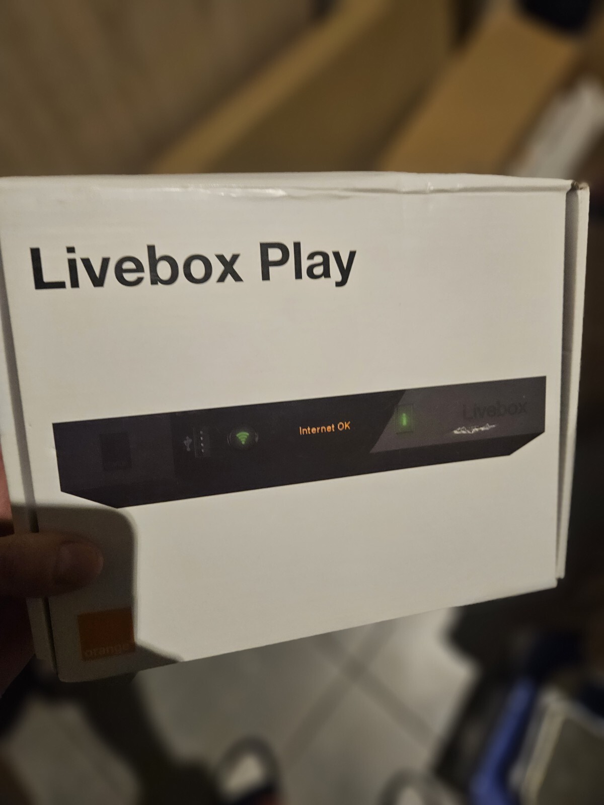 Décodeur Livebox Play Orange – Ouvert Mais Jamais Utilisé – Neuf