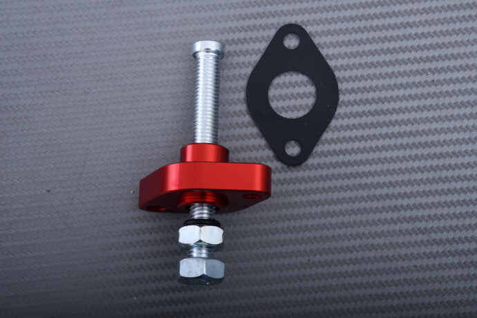 Tendeur de chaîne de distribution mécanique alu rouge Honda CRF 450 R 2022