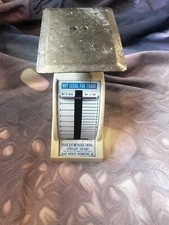 Vintage 1966 Official 16 oz Weight Watchers Kitchen Scale White