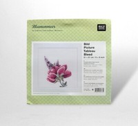 Rico Design Stickpackung ,,Blumenmeer‘‘ 21X21Cm, Design 78932, Komplettset