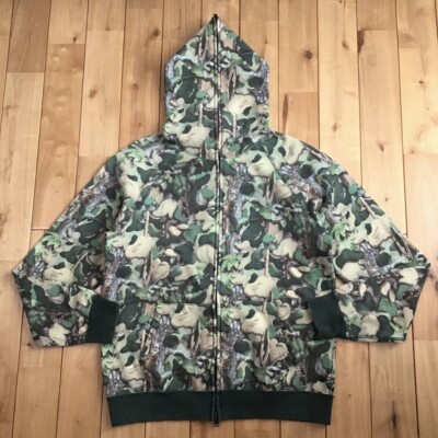 トップス A BATHING APE camo zip hoodie Hoodies and sweatshirts A BATHING APE Abc Camo Shark Full Zip