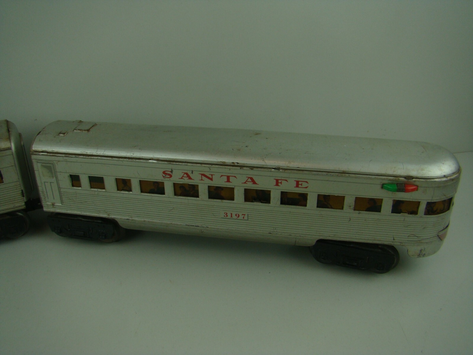2 VINTAGE MARX TRAIN CARS SANTA FE 3152 3197 eBay