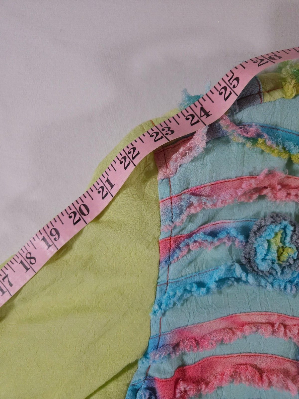 Vintage Yak Magik Patchwork Jacket Embellished Co… - image 15