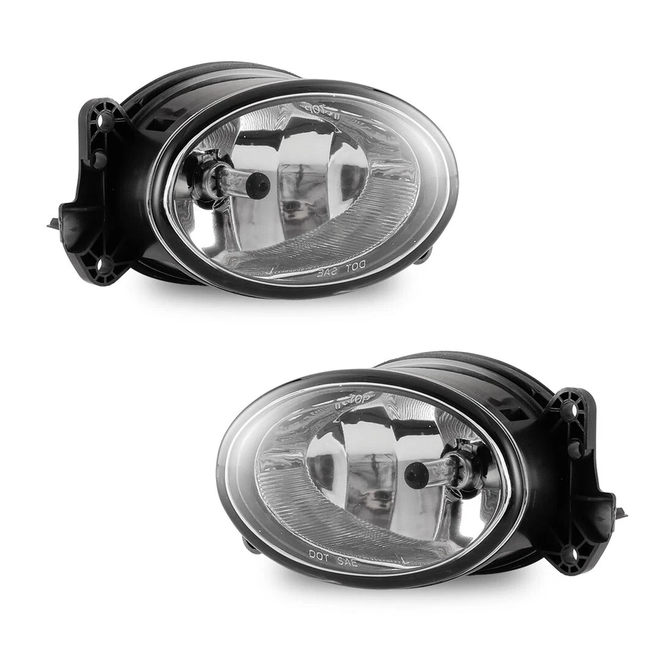 1 par de luces antiniebla L&R lentes de vidrio transparente para Mercedes Benz X164 GL320 GL450 GL550 Foto 4 de 4