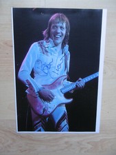 Robin Trower "Procol Harum" autograph signed A4 laser print