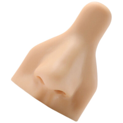Body Part for Piercing Flexible Nose Face Model Silicone Puncture Human