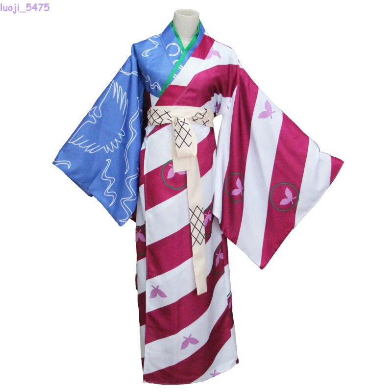 Anime Inuyasha KAGURA Cosplay Clothes Unisex Kimono Hallowmas Clothing Outfit - Image 2 of 4
