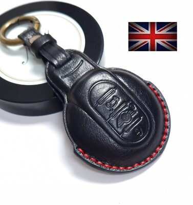 Leder Schlüssel Fernbedienung Hülle für Mini Cooper F54 F55 F56 F57 F60 Clubman 5