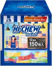 Morinaga Hi Chew Candy Shop Box 636g 150pcs Japanese Assorted Chewy Candy Gift