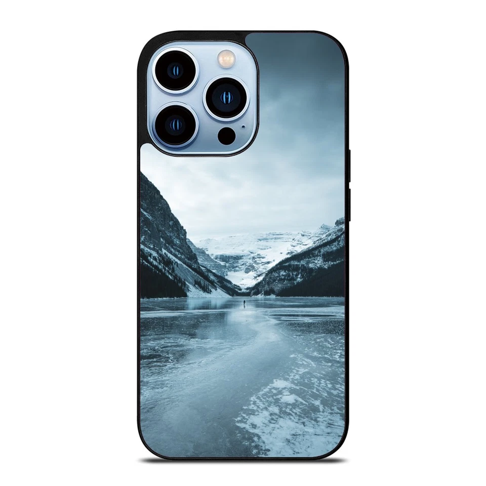 TPU чехол озеро Snowtops замороженный для Samsung Galaxy Apple iPhone 12 13 - Изображение 4 из 4