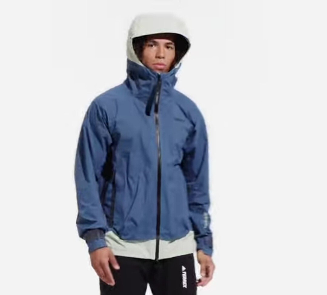 $420 Adidas TERREX Myshelter GORE-TEX Rain Jacket Men's (Size M) *HH9171* image 5