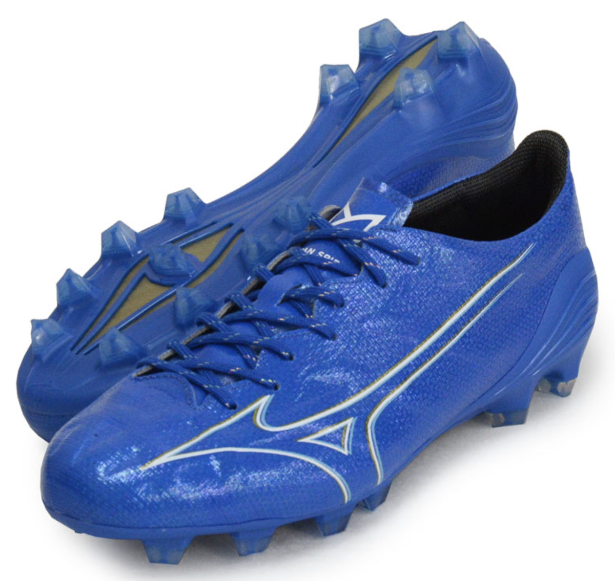 Mizuno Made in JAPAN Alpha Soccer Football Shoes P1GA2460 Blue | eBay