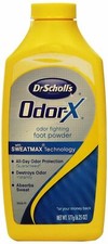 Dr. Scholl's Odor-X Odor Fighting Foot Powder All Day Odor Protection 6.25 Ounce