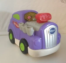 Vtech Go Go Smart Wheels Track Toy Car Howie The Hot Rod Works! Lights & Sounds