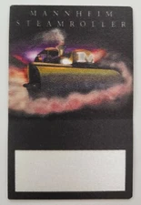 Mannheim Steamroller Satin Backstage Pass Otto Gig VIP Concert Sticker Unused