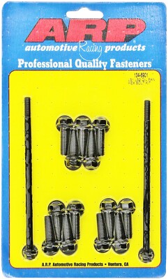 ARP Oil Pan Bolt Kit Hex Head GM Gen III LS1 LS6 4.8L 5.3L 5.7L 6.0L 134-6901  