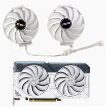 ASUS RTX4060 4060Ti DUAL WHITE white graphics card fan with dual ball bearings