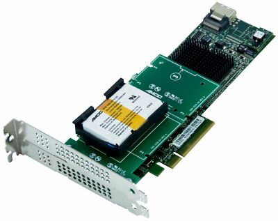 CONTROLLER AMCC 3WARE 9690SA-4I RAID SAS SATA PCIE + BBU 190-3010-00 512MB CACHE