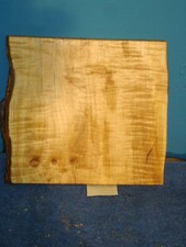 # 6359 spalted tiger maple cheese serving board rustic live edge USA made