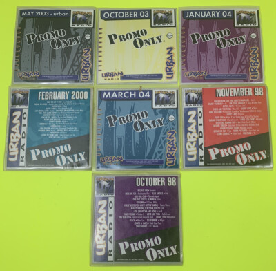   Promo Only Urban Radio CD DJ Lot Mix Hip Hop Rap Usher Yeah Tipsy Nelly TLC 