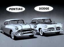  1956 PONTIAC Compared To Dodge  Film - CD MP4 OR DVD Format 