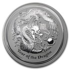 1 KILO / KG 999 SILBER - LUNAR DRACHE 2012 - SILBERMÜNZE - SILBERBARREN