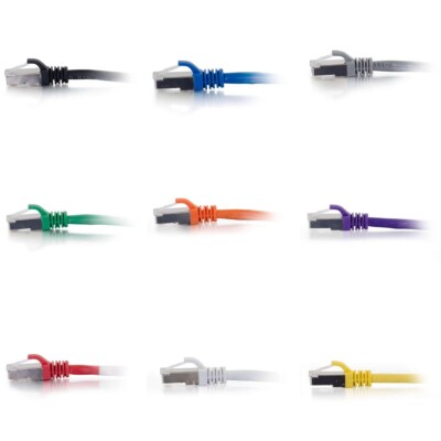 35ft (10.7m) Cat6 Snagless Shielded (STP) Ethernet Network Patch Cable-C2G