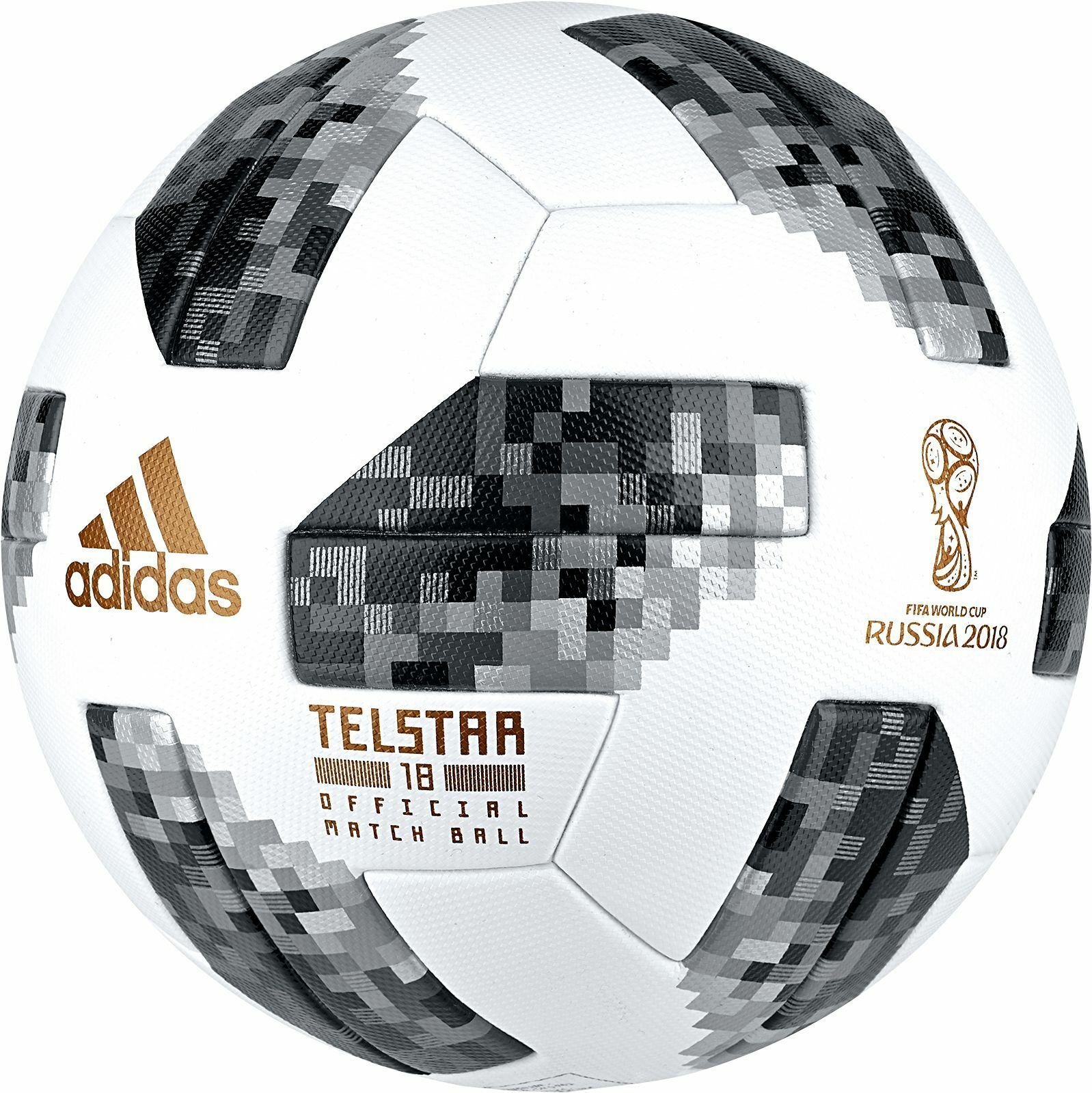 crecimiento servidor Sofisticado ADIDAS TELSTAR WORLDCUP 2018 RUSSIA Official Match Ball size 5 Replica |  eBay