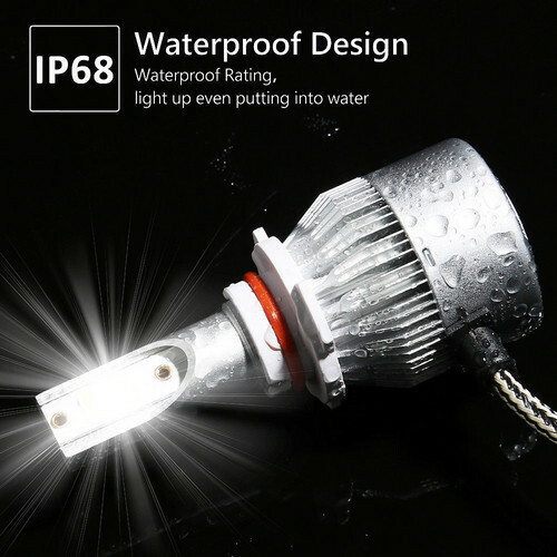 For Dodge Charger 2016-2019 -2PC 6000K White 9005 LED Headlight Bulbs Hi/Lo Beam - Bild 11 von 12