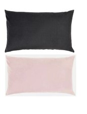 Pillow Cover  1 , 2 IKEA Sanela 40x65cm  Grey  - Pink  100% cotton cushion UK