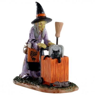 Lemax Spooky Town 02911 - SHOPPING FOR HALLOWEEN - NEU